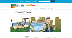 Desktop Screenshot of meuwebgestor.com.br